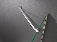 Glaswerk Westfalen - Cornelia 100x80x195 cm Corner Shower Enclosure Includes Tray/siphon