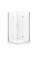 Glaswerk Westfalen- Caroline 80x80x195cm Eck Duschkabine+DT