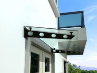 Glaswerk Westfalen - (S) 200x90 cm helder glazen luifel...