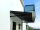 Glaswerk Westfalen - (V) Auvent en verre gris 120x90 cm incl. support noir