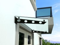 Glaswerk Westfalen - (S) 200x90 cm Milchglas Glasvordach...