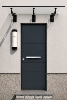 Glaswerk Westfalen - (3S) 200x90 cm Milchglas Glasvordach...