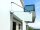 Glaswerk Westfalen - (STR) 180x90 cm Milchglas Glasvordach inkl. Halter SW
