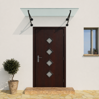 Glaswerk Westfalen - (V) 120x90 cm Milchglas Glasvordach...