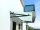 Glaswerk Westfalen - (V) 150x90 cm Milchglas Glasvordach inkl. Halter SW