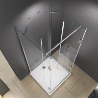Glaswerk Westfalen- Emma  80x90x80x180cm U Duschkabine