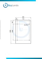 Glaswerk Westfalen - 140x90 cm Französischer Balkon