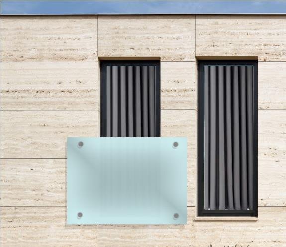 Glaswerk Westfalen - 180x90 cm Französischer Balkon