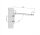 Glaswerk Westfalen - (3L) 250x90 cm Milchglas Glasvordach inkl. Halter SW