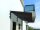 Glaswerk Westfalen - (3L) 200x90 cm Grauglas Glasvordach inkl. Halter SW
