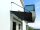 Glaswerk Westfalen - (3STR) 200x90 cm Grauglas Glasvordach inkl. Halter SW