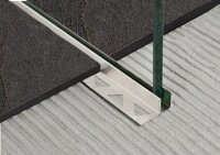 Glaswerk Westfalen - 2440x12,5x9mm Edelstah U Profil