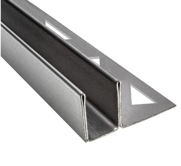 Glaswerk Westfalen - 2440x12,5x11mm Edelstah U Profil