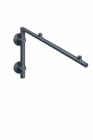 Glaswerk Westfalen - SET L Halter für Glasvordach -...
