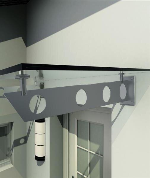 Glaswerk Westfalen - SET Supporto a S per vetreria - Acciaio inoxRAL 7016