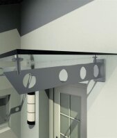 Glaswerk Westfalen - SET S Halter für Glasvordach -...