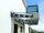 Glaswerk Westfalen - (3S) Tetto in vetro trasparente 230x90 cm con supporto in RAL 7016