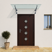 Glaswerk Westfalen - (V) 120x90 cm Milchglas Glasvordach...