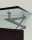 Glaswerk Westfalen - (3V) 250 x 90 cm Grijs glazen luifel incl. steun RAL 7016
