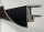 Glaswerk Westfalen - Grondaia per pensilina 250 cm, nera, 10,8-17,5 mm