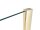 Glaswerk Westfalen - LiLy 140x200 cm  Duschwand  Satiniert Mitte Gold