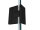 Glaswerk Westfalen - Emma Cabina de ducha en forma de U de 80x120x80 cm, negra