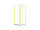 Glaswerk Westfalen - Emma 100x120x100 cm U-Form Duschkabine Gold
