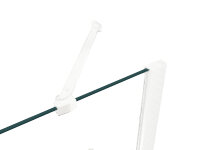 Glaswerk Westfalen - Emma 75x90x75x180 cm U-Form Duschkabine Weiß