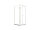 Glaswerk Westfalen - Cabine de douche en U Emma 100x90x100 cm (H : 180 cm), robinetterie blanche