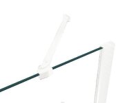 Glaswerk Westfalen - Emma 75x100x75x180 cm U-shaped shower cubicle, white