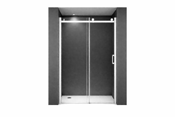 Glaswerk Westfalen - Viktoria 105x195cm Duschtür / Schiebetür Weiss