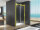 Glaswerk Westfalen - Viktoria 115x195cm Niche Shower with Sliding Door - Gold