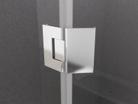 Glaswerk Westfalen - Molly 90x90x195cm Pentagonal Shower Enclosure & Tray & Siphon