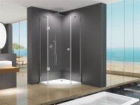 Glaswerk Westfalen - Molly 90x90x195 cm Pentagonal Shower...