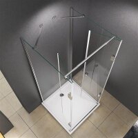 Glaswerk Westfalen- Emma 90x80x90x180cm U Duschkabine