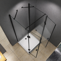 Glaswerk Westfalen - Emma 90x80x90x180 cm U Duschkabine SW
