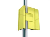 Glaswerk Westfalen- Emma 100x80x100cm U-Duschkabine+DT- Gold